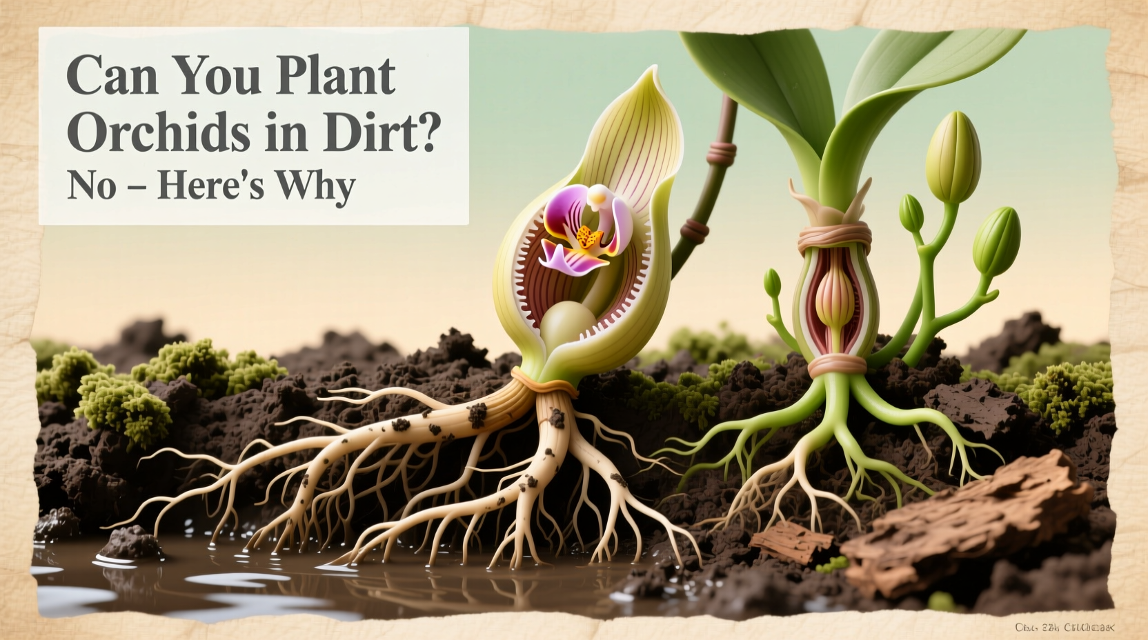 Can You Plant Orchids in Dirt? No – Here's Why