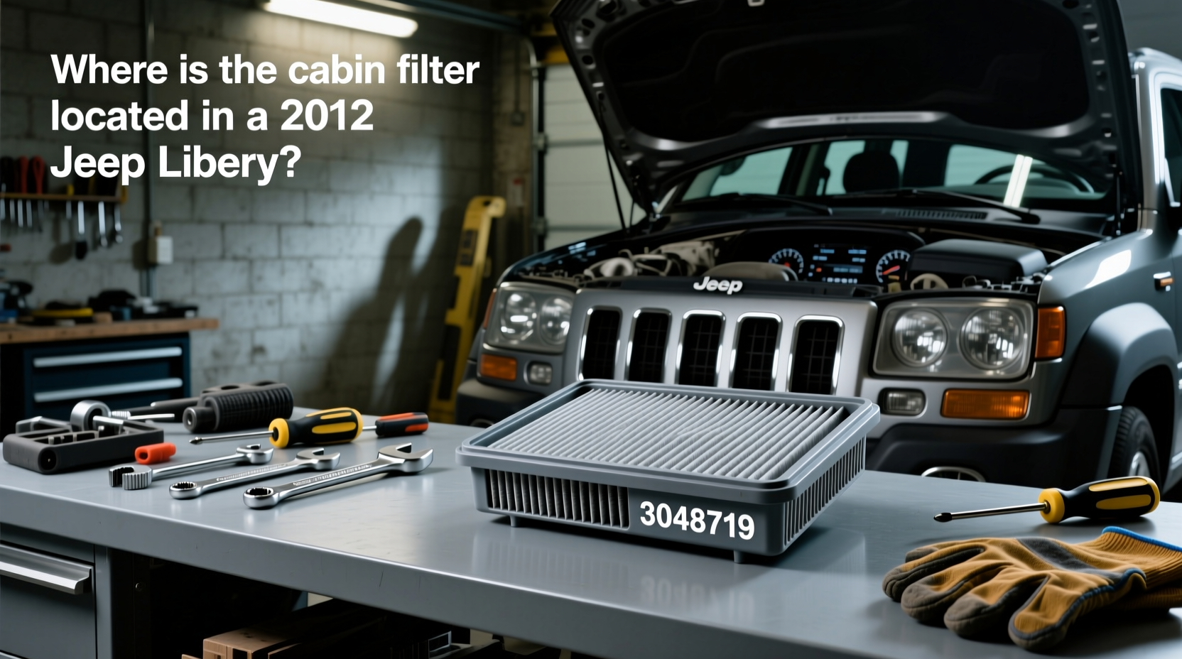 How to Replace Cabin Air Filter in 2011–2012 Jeep Liberty