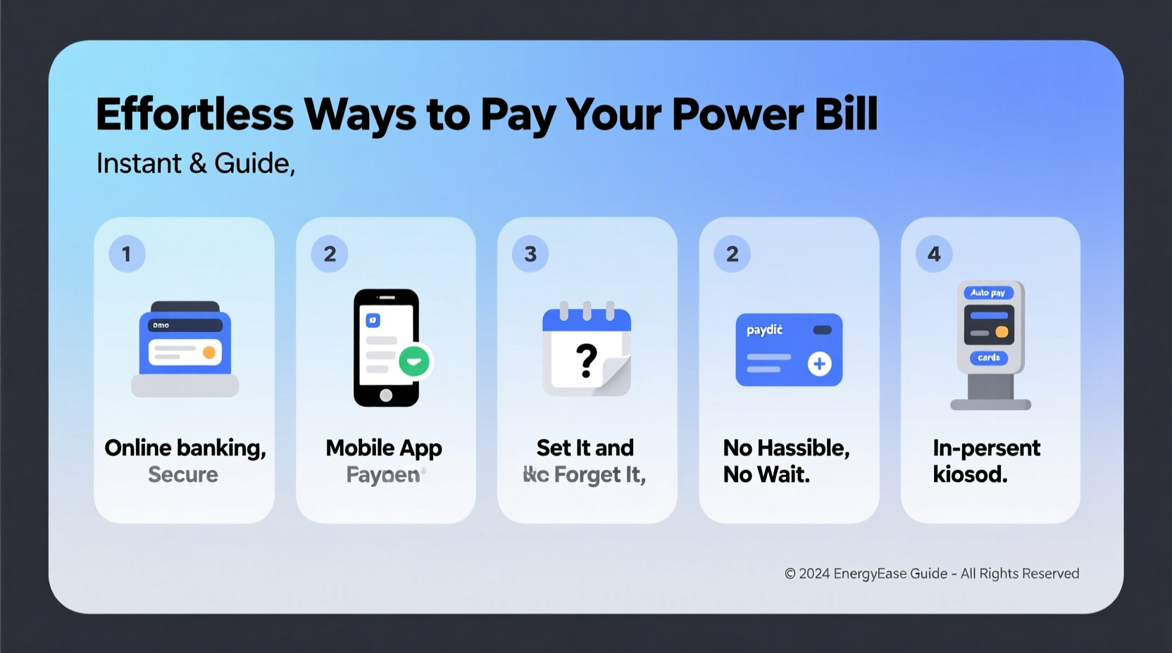 effortless ways to pay your power bill a complete guide for every method