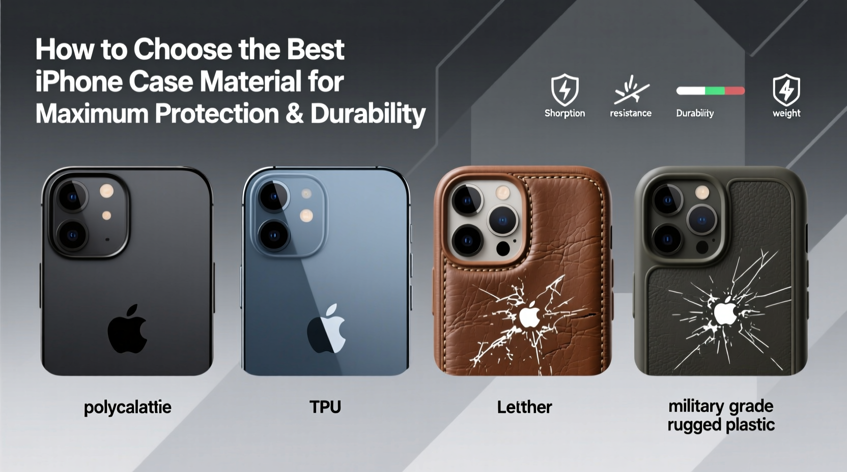 how to choose the best iphone case material for maximum protection and durability 2