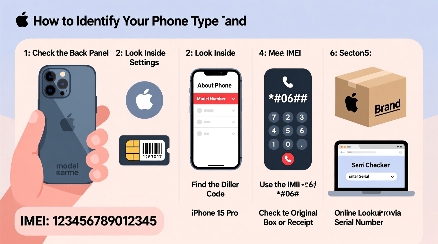 how to identify your phone type and model easily a step by step guide
