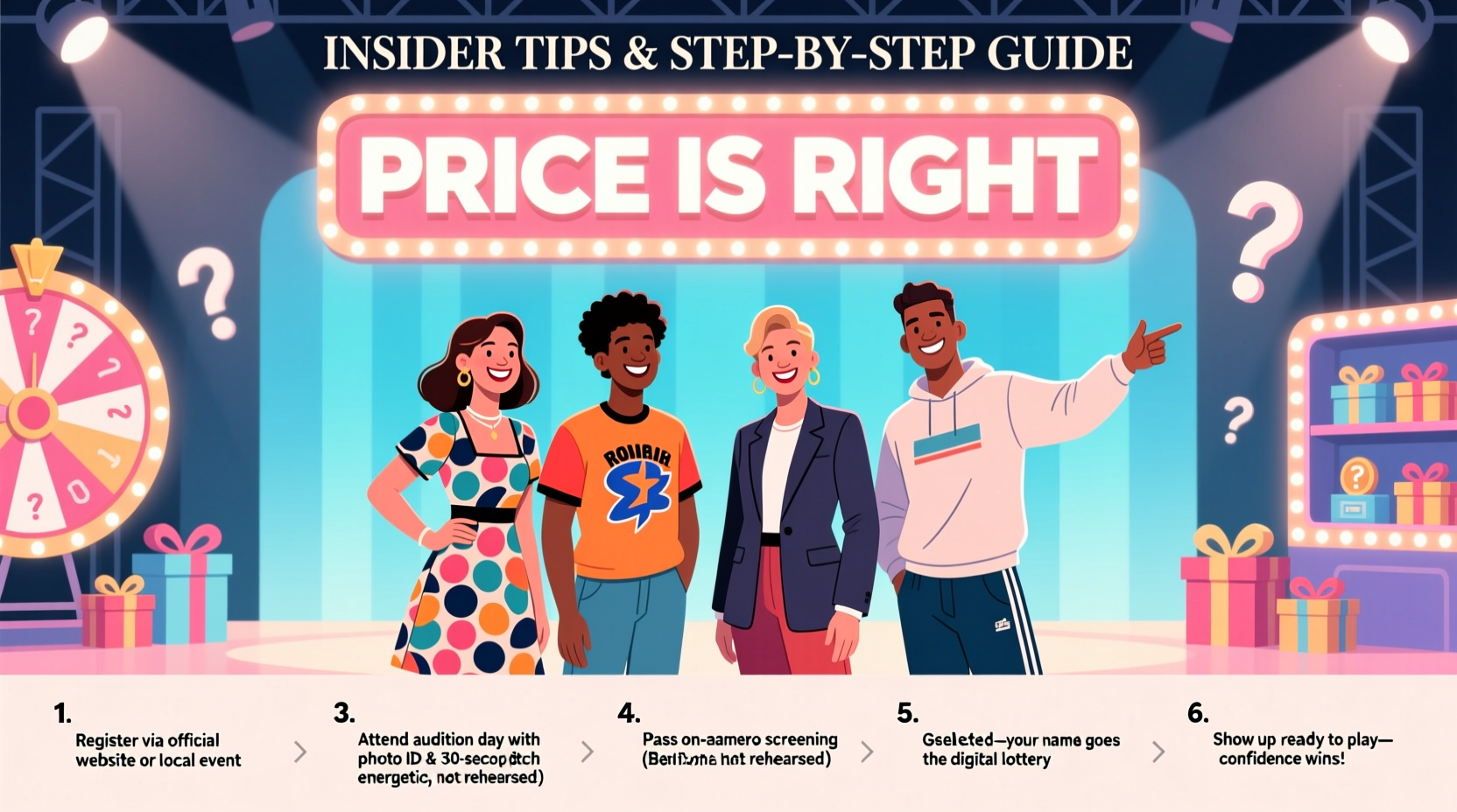insider tips and step by step guide on how to become a contestant on the price is right