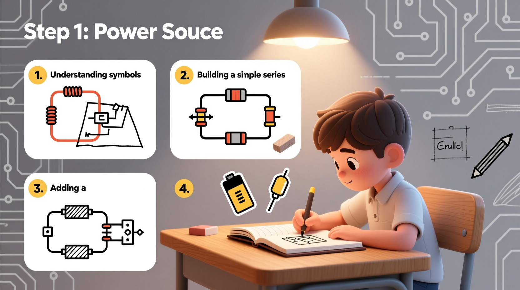mastering how to draw electric circuits a step by step guide for beginners 2