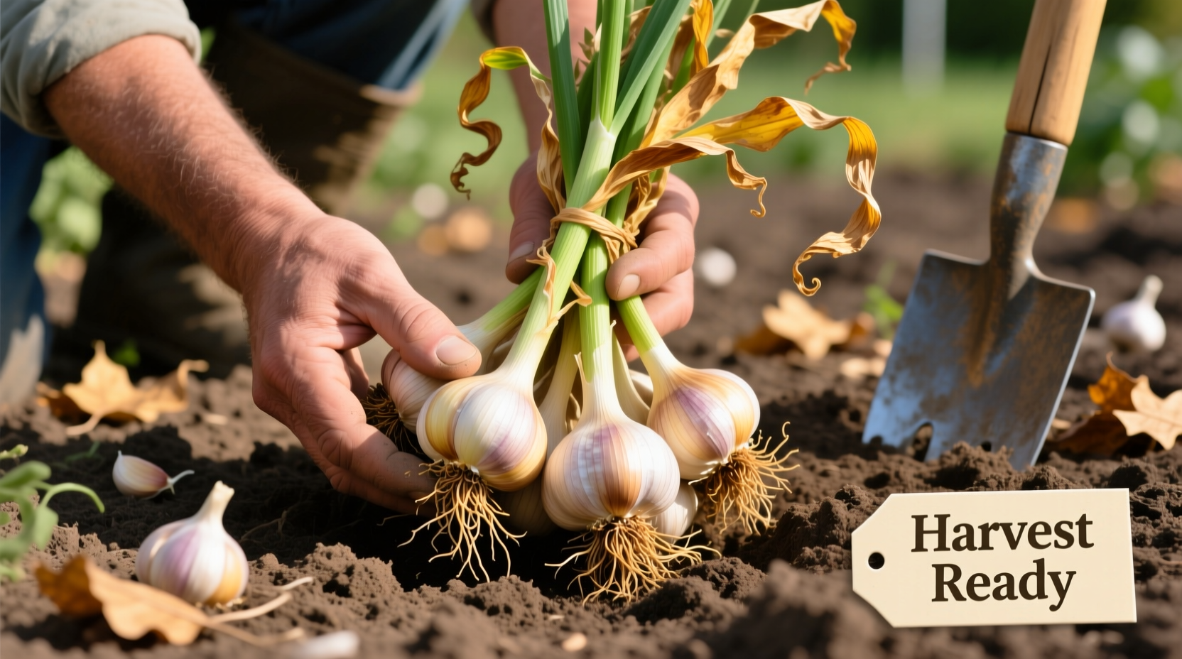 When Is Garlic Ready to Harvest: Visual Indicators & Timing
