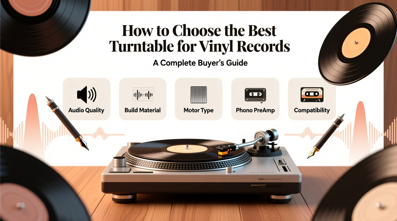 turntable for vinyl records