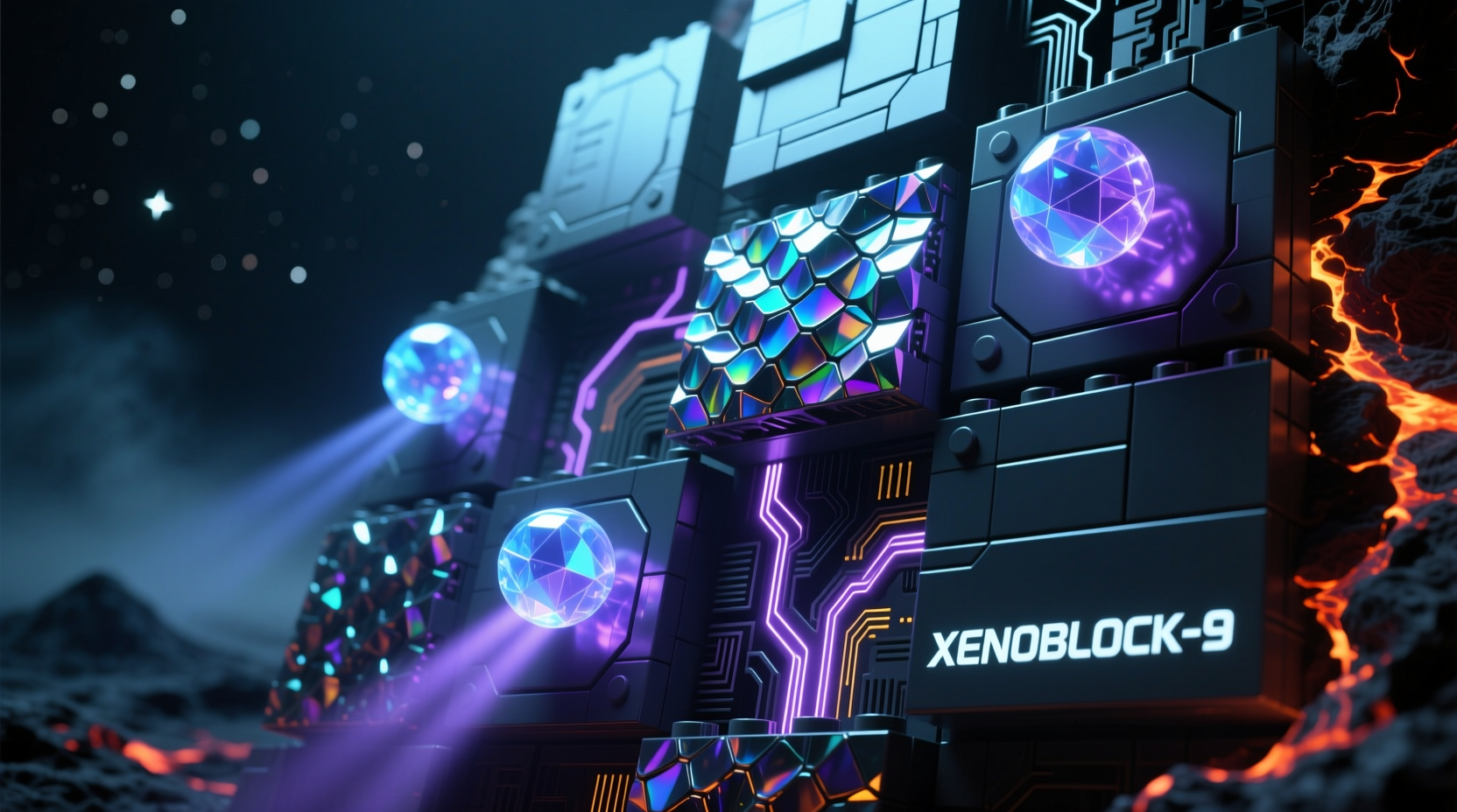 creative lighting techniques to illuminate your alien monster building block panels