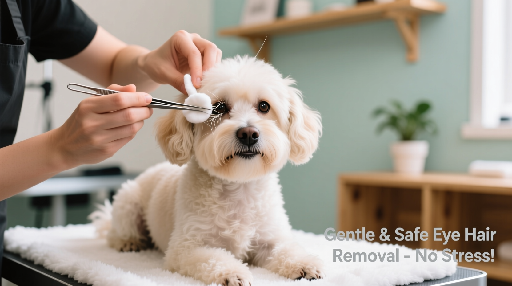effective and safe ways to remove hair from your dogs eye without stress 2