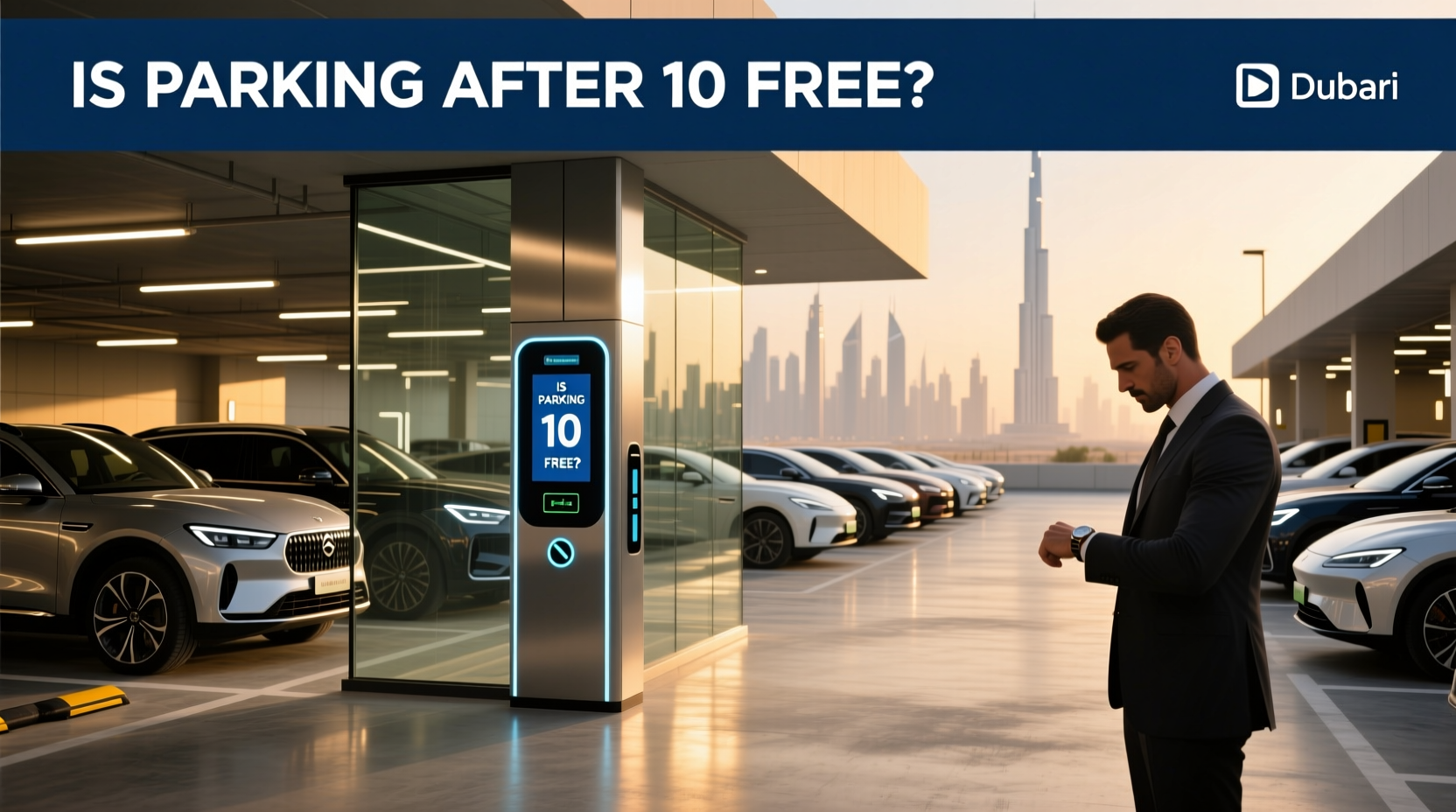 How to Choose Dubai Parking Lock, Is Parking After 10 Free? Guide