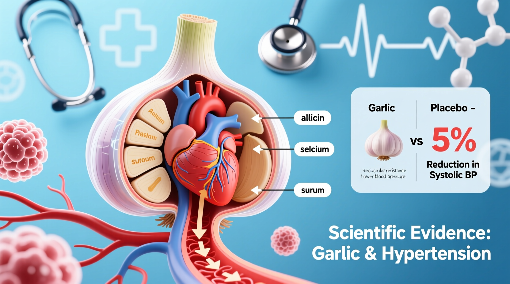 Garlic for Hypertension: Evidence-Based Benefits and Limits