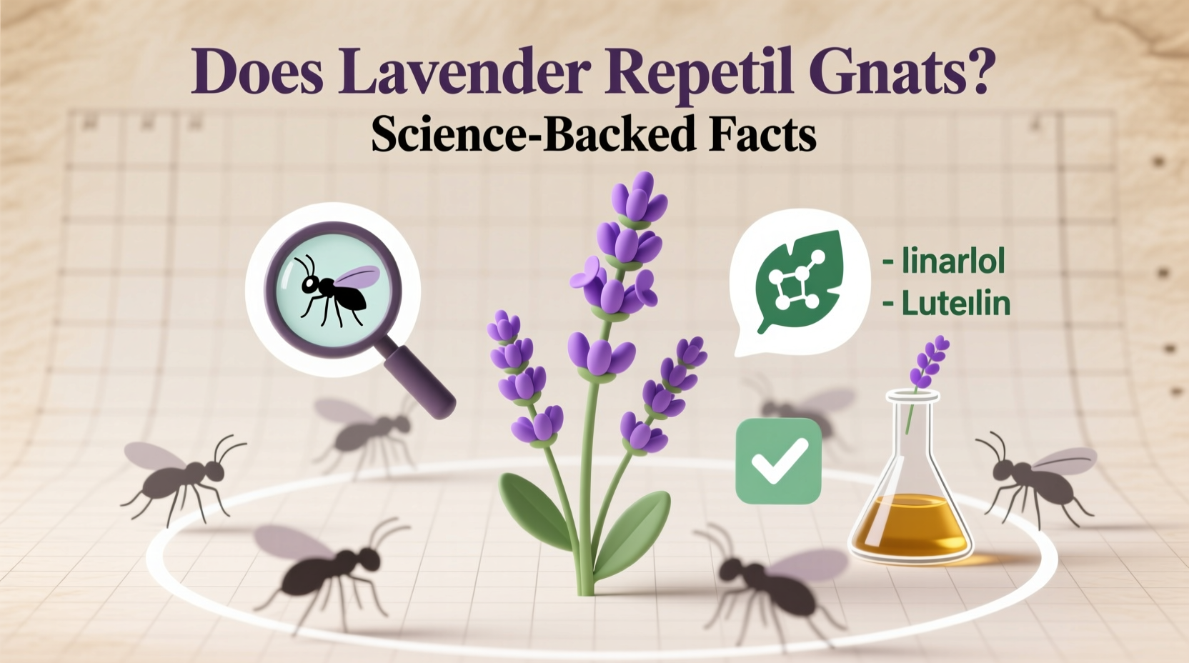 Does Lavender Repel Gnats? Science-Backed Facts