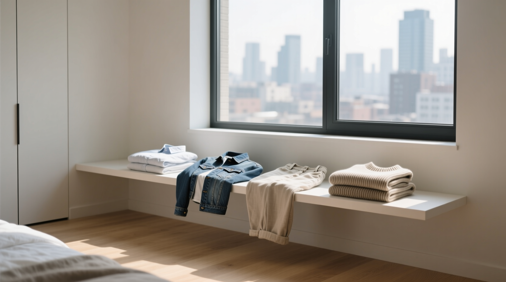 store clothes without closet