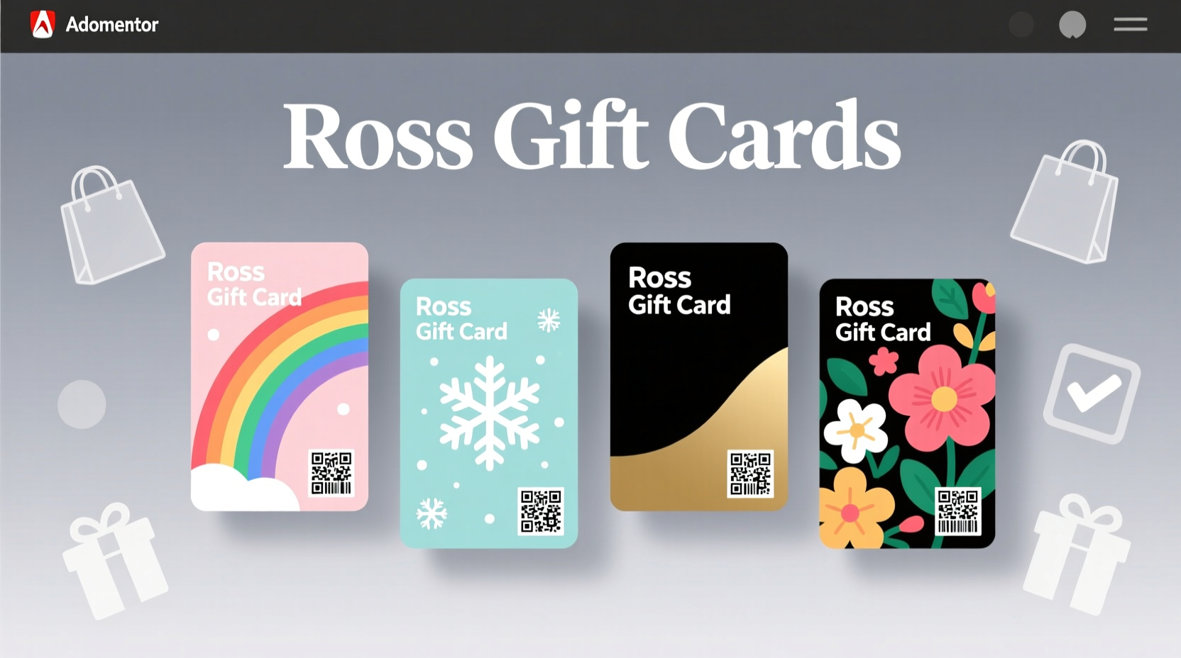 Where Can You Buy Ross Gift Cards Find Them Here