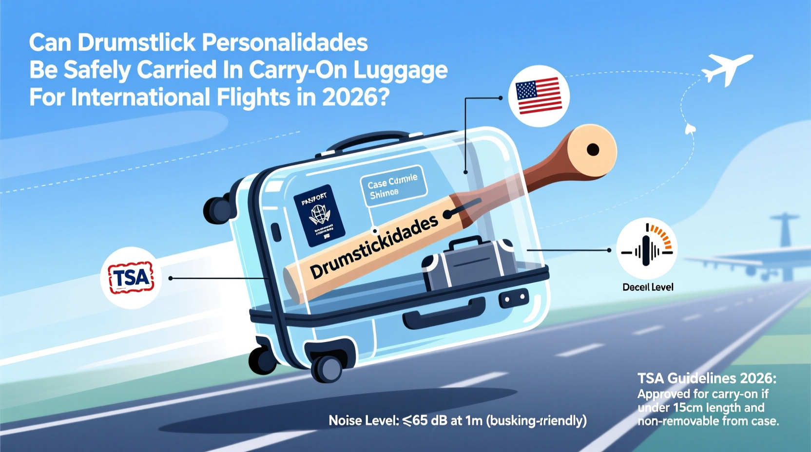 Can Drumstick Personalidades Be Safely Carried in Carry-On Luggage for