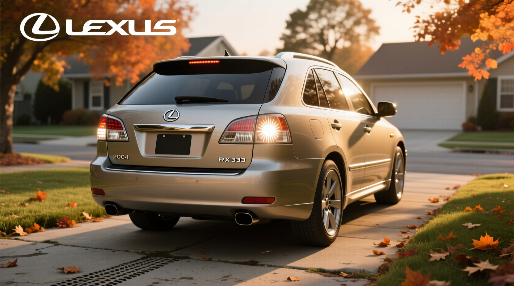 2004 lexus rx330 tail light bulb guide