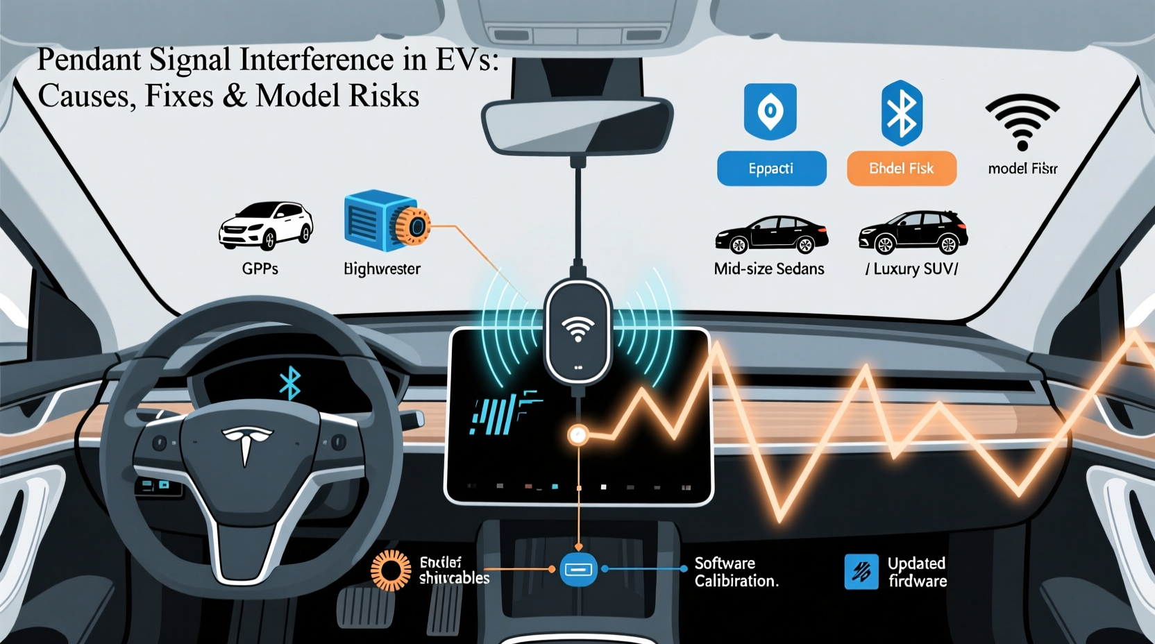 pendant signal interference evs