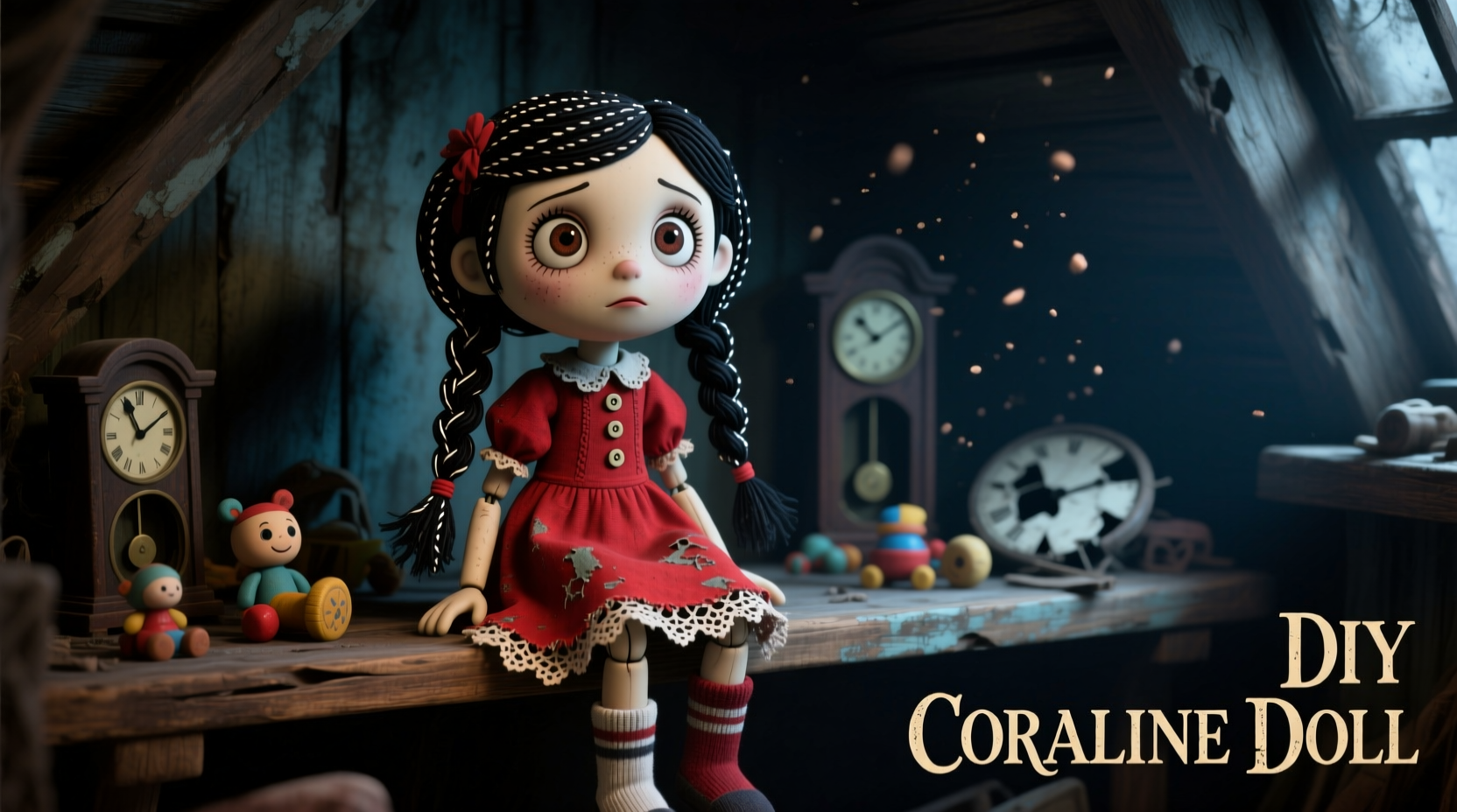 diy coraline doll