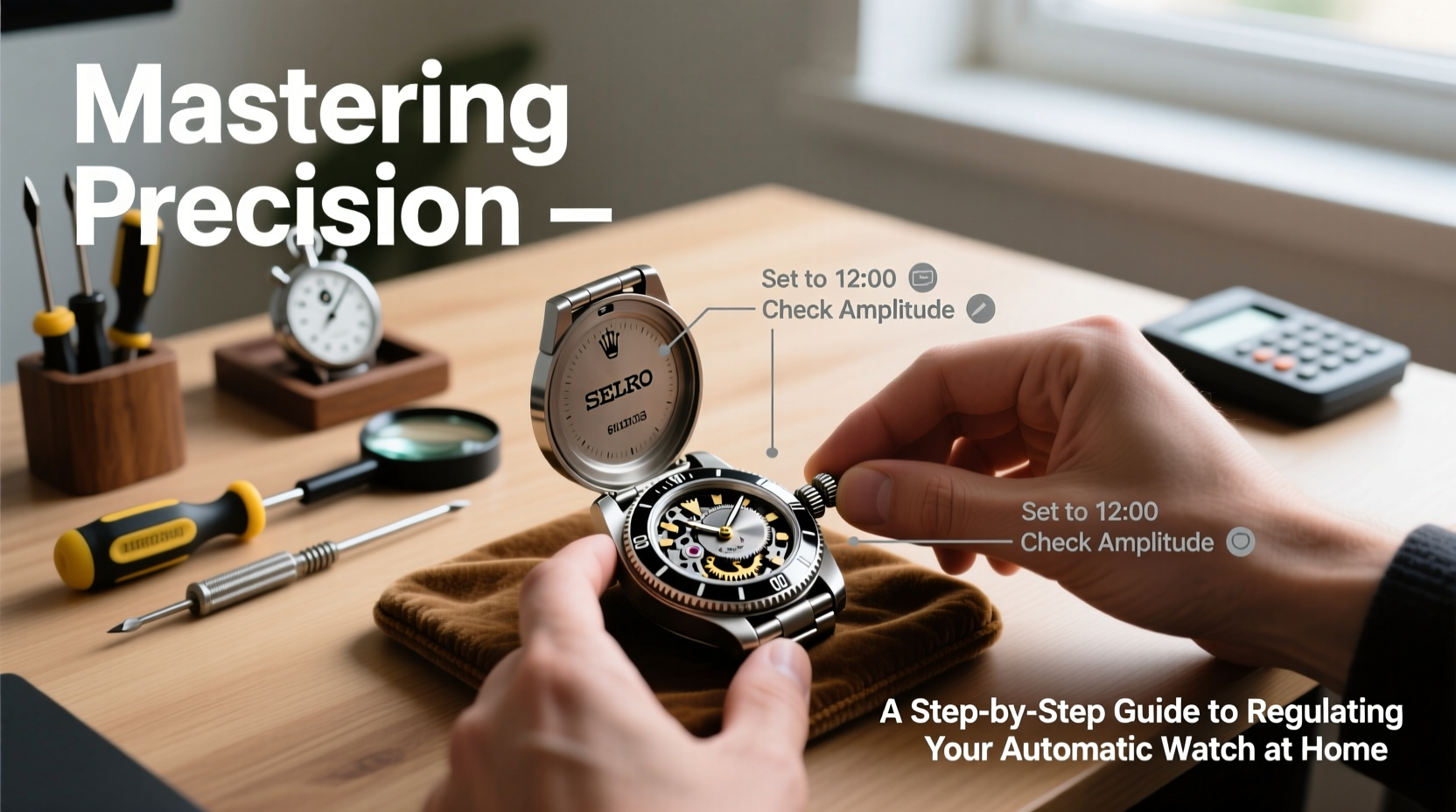 mastering precision a step by step guide to regulating your automatic watch at home