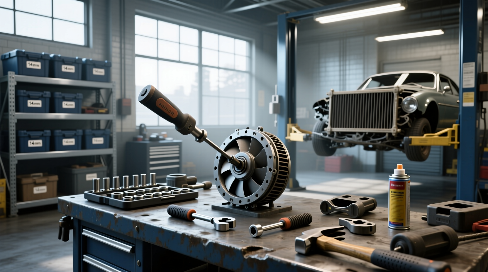 How to choose fan clutch tool,What tools do you need to remove a fan clutch?