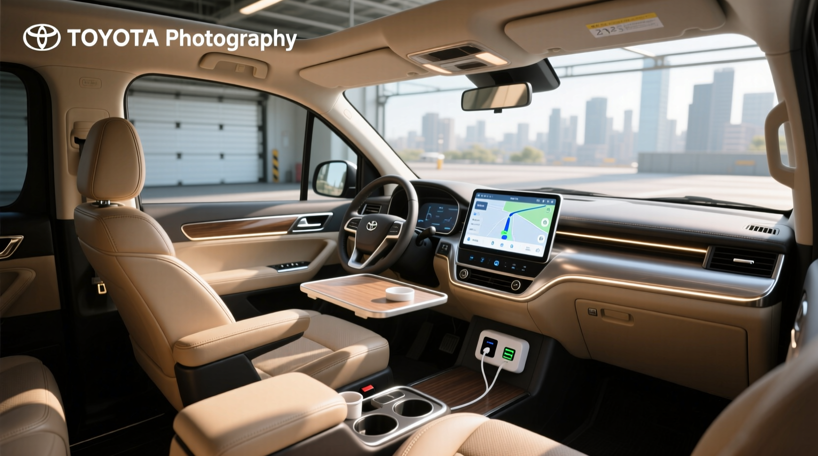 What's New in the 2025 Toyota Hiace Interior?