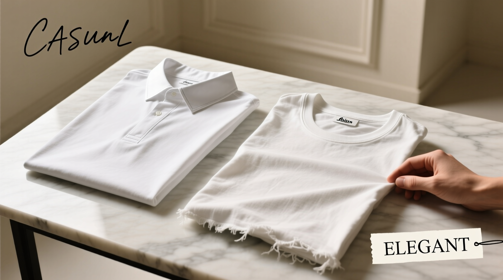 elegant vs casual t shirts can anyone really tell the difference or is it all in how you style it