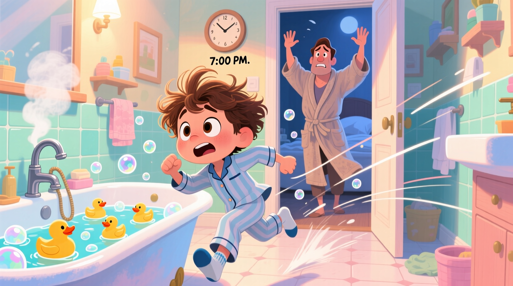 your kid probably doest need a bath every night