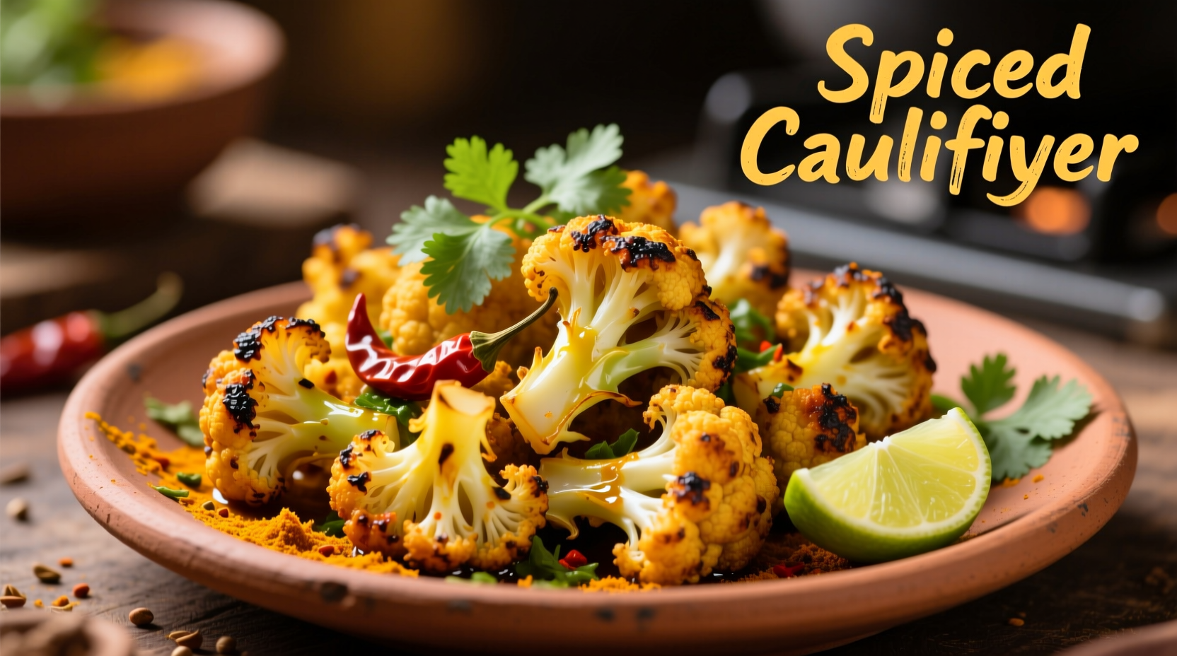 indian fried cauliflower