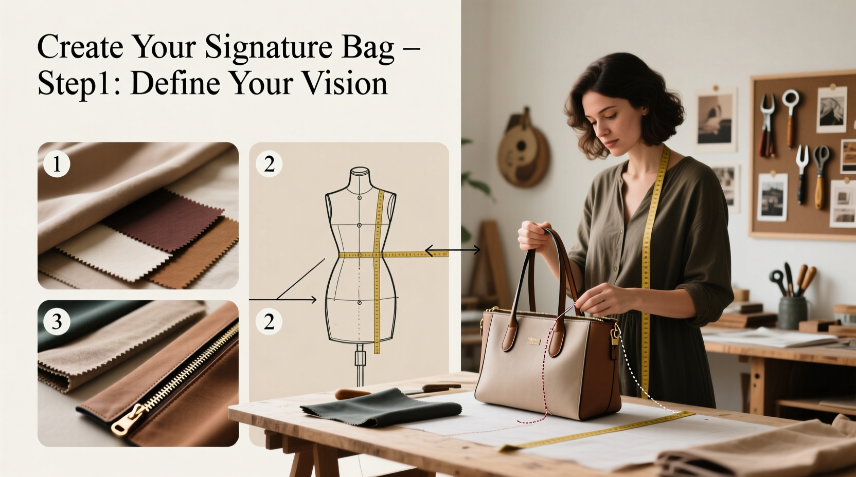 creative guide how to make a custom bag tailored to your style and needs
