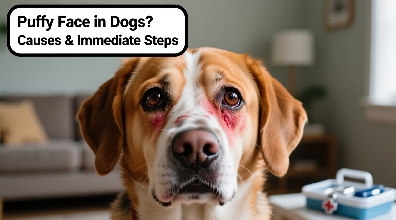 dogs face puffy causes symptoms and what to do