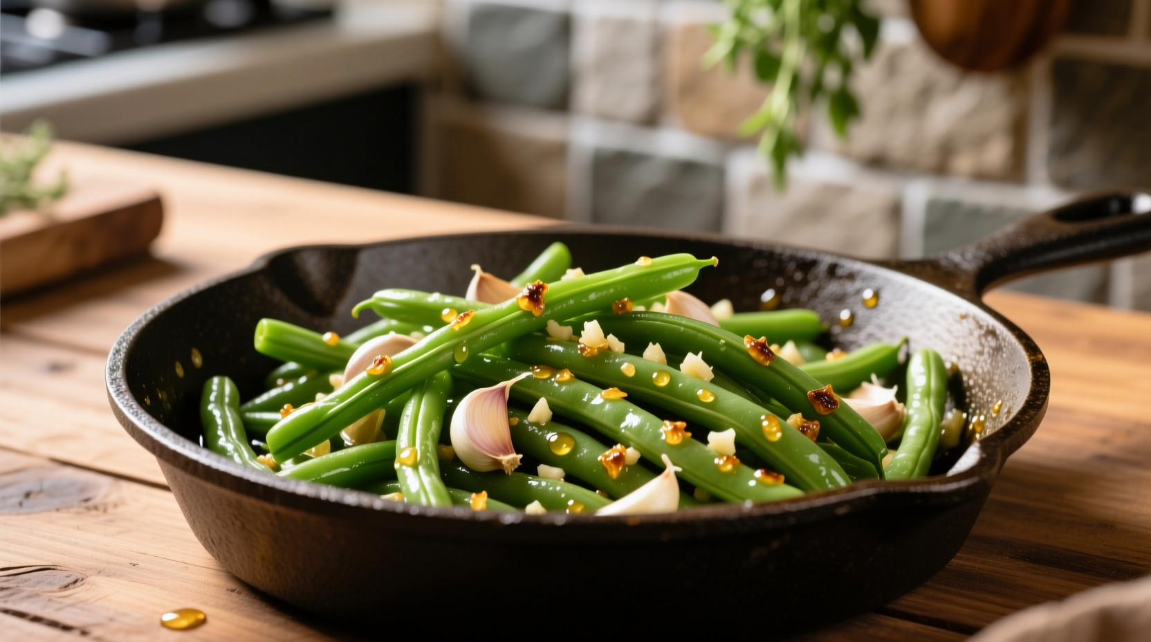 Perfect Sauteed Green Beans with Garlic Recipe in 15 Minutes