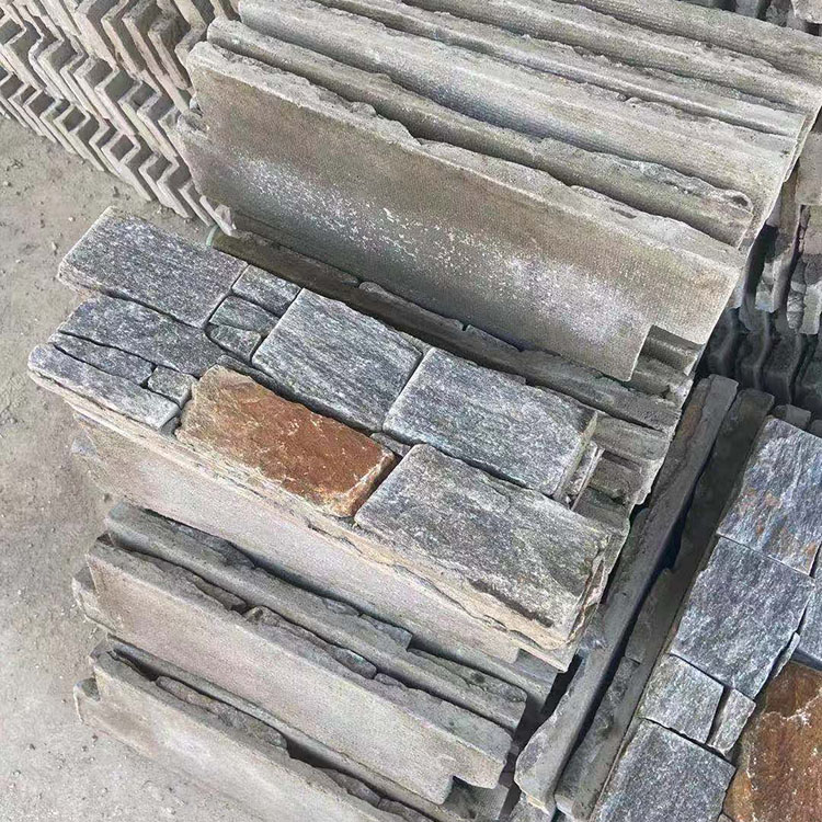 new design outdoor wall covering stone cladding slate rusty cultured stone
