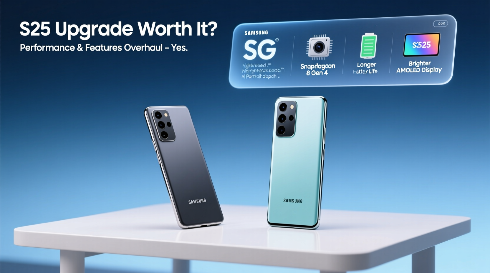 is upgrading from the s20 to the s25 samsung galaxy worth it