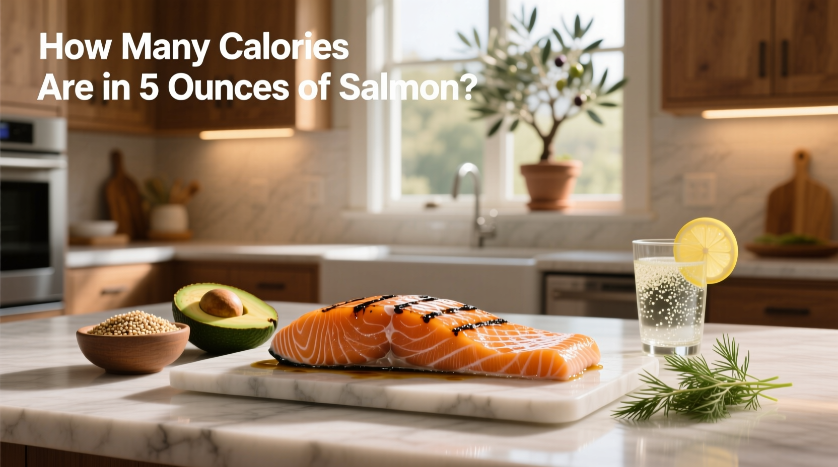 5 oz salmon calories guide