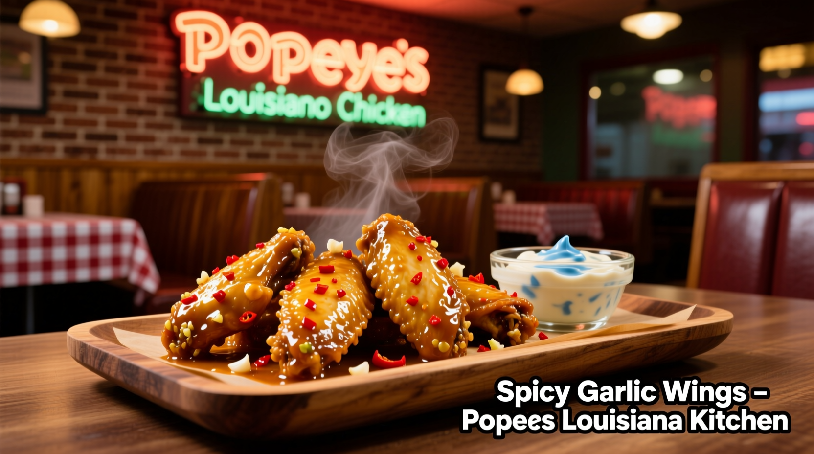 Popeyes Louisiana Garlic Wings: Current Menu Facts