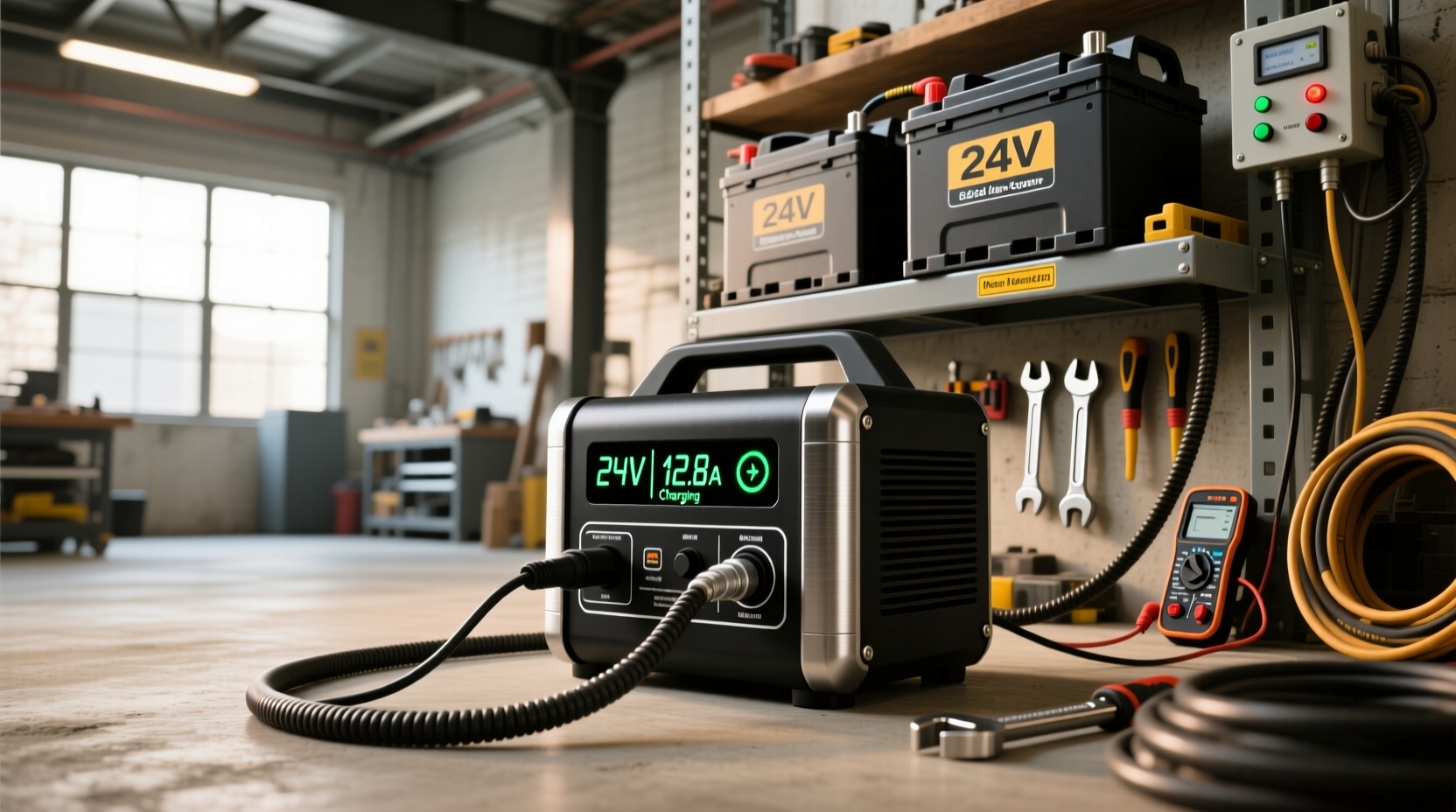 24v generator battery charger guide