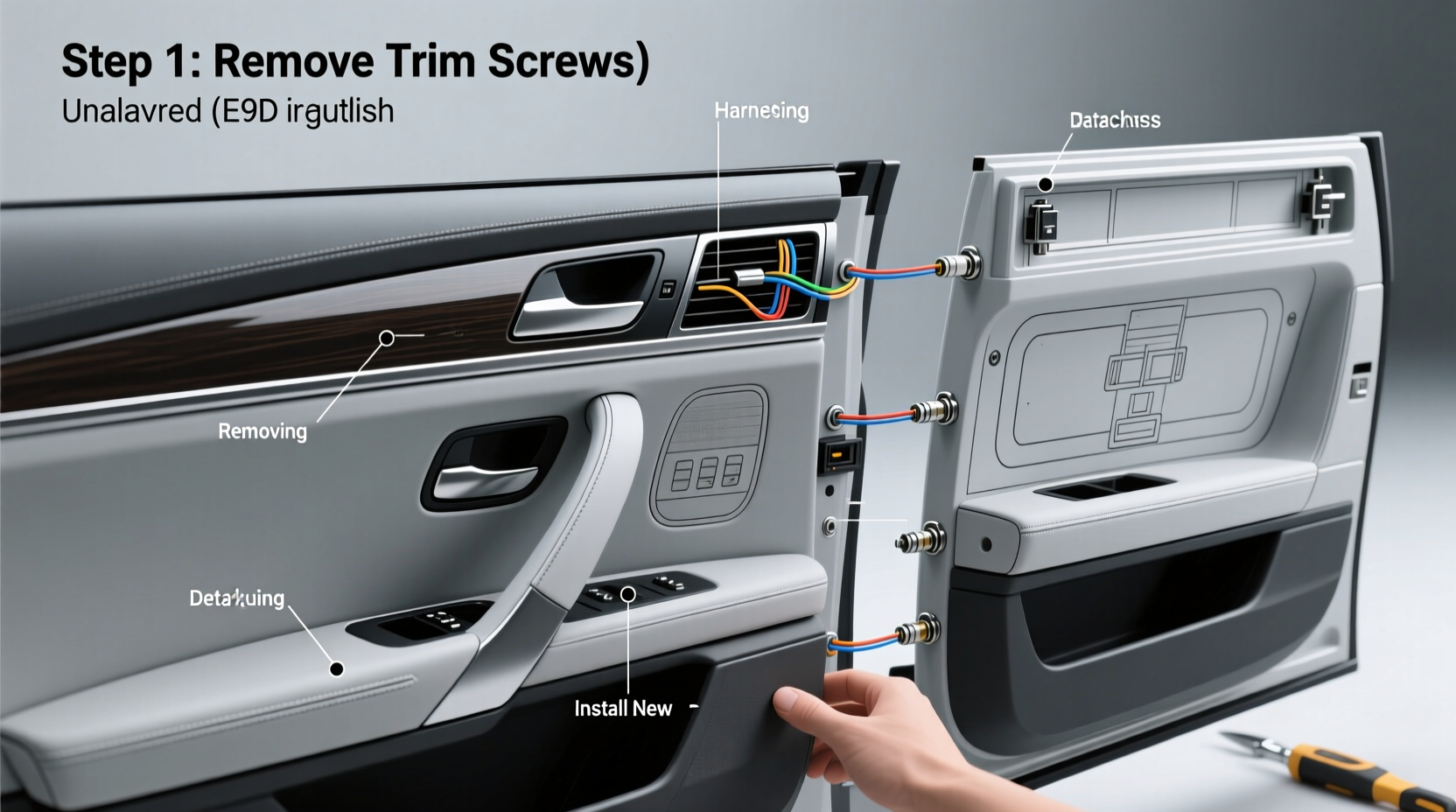 E90 Door Panel Swap Guide: Full Step-by-Step Process