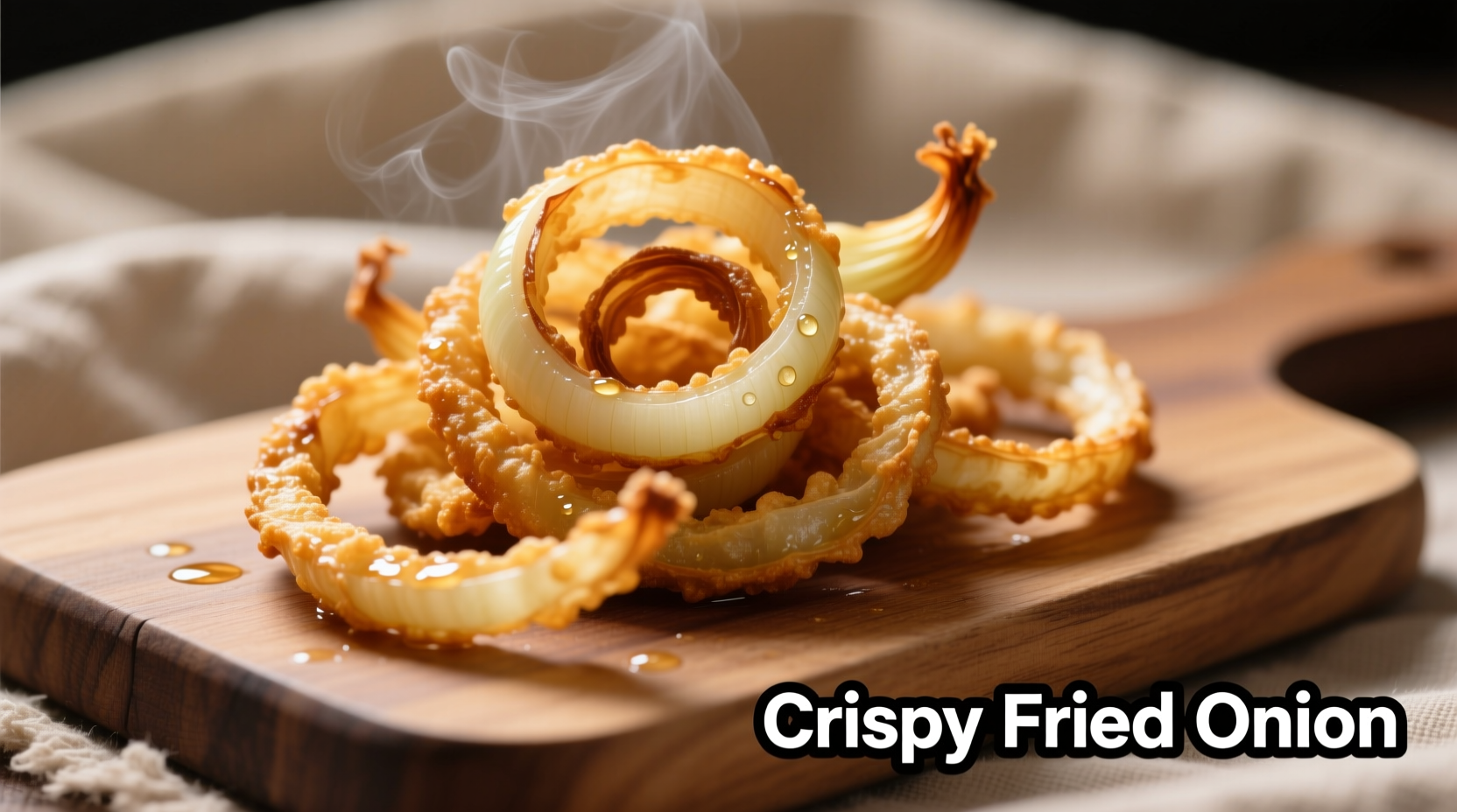 crispy fried onion