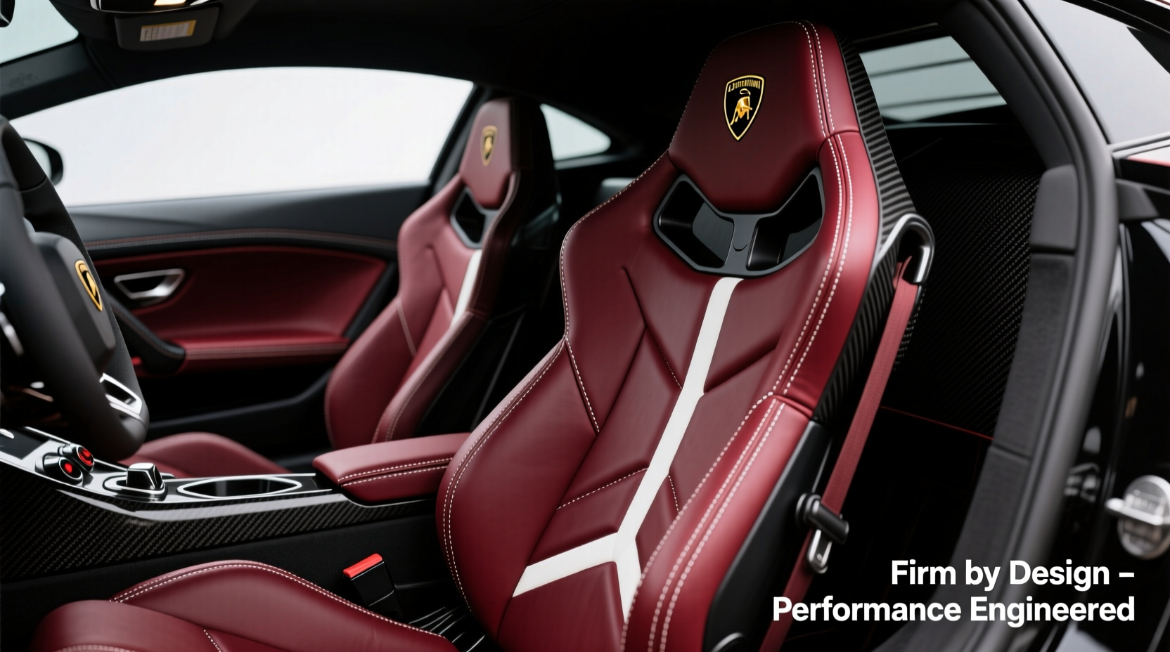 Lamborghini Seats Are Firm by Design for Performance
