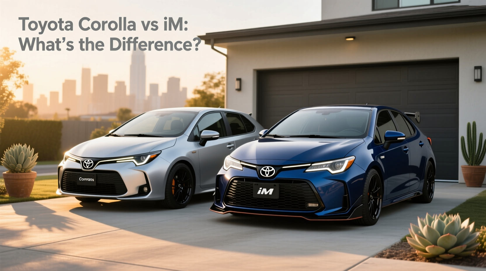 Toyota Corolla iM vs Hatchback Guide