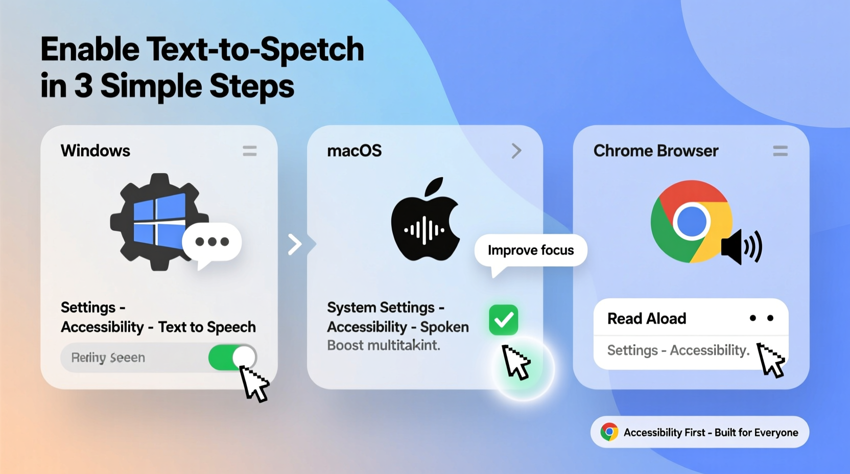 how to easily set up your computer to read text aloud for better accessibility and productivity