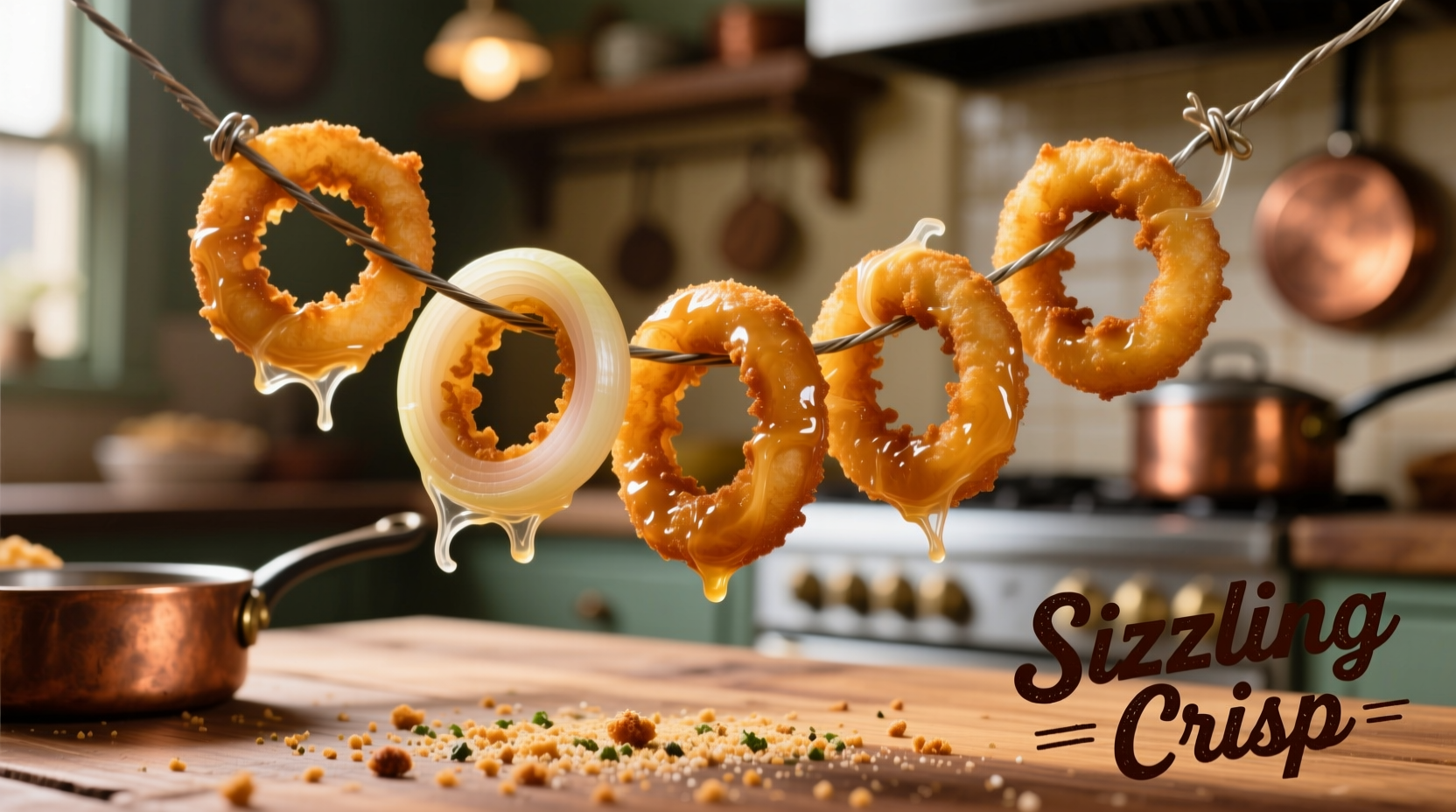 string onion rings