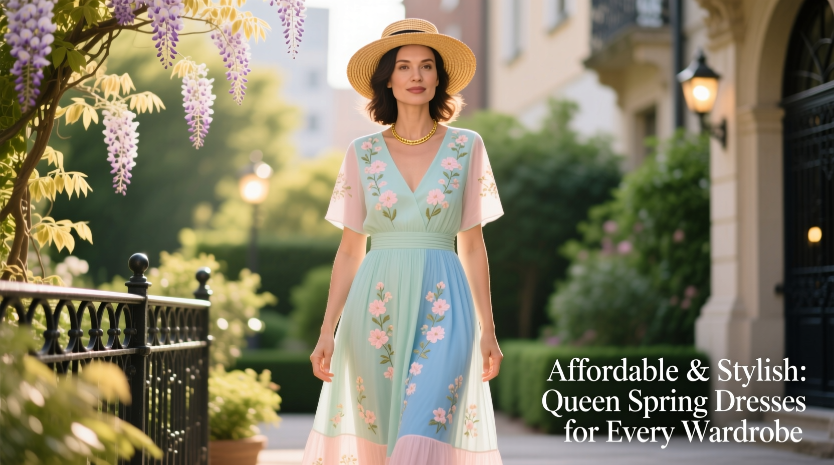 how to find affordable queen spring dresses without sacrificing style