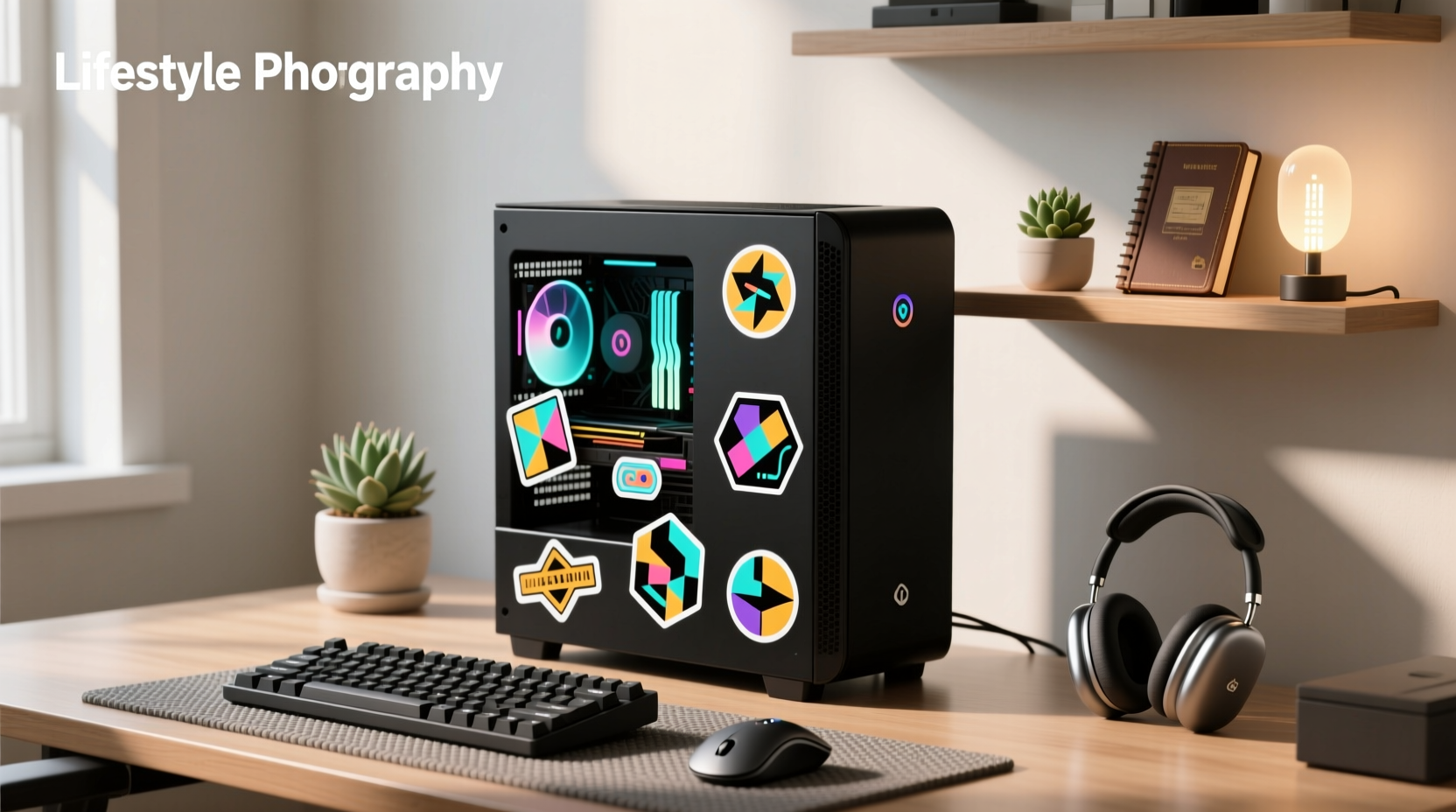 pc case stickers vinyl vs. static cling, glass safety removal tips