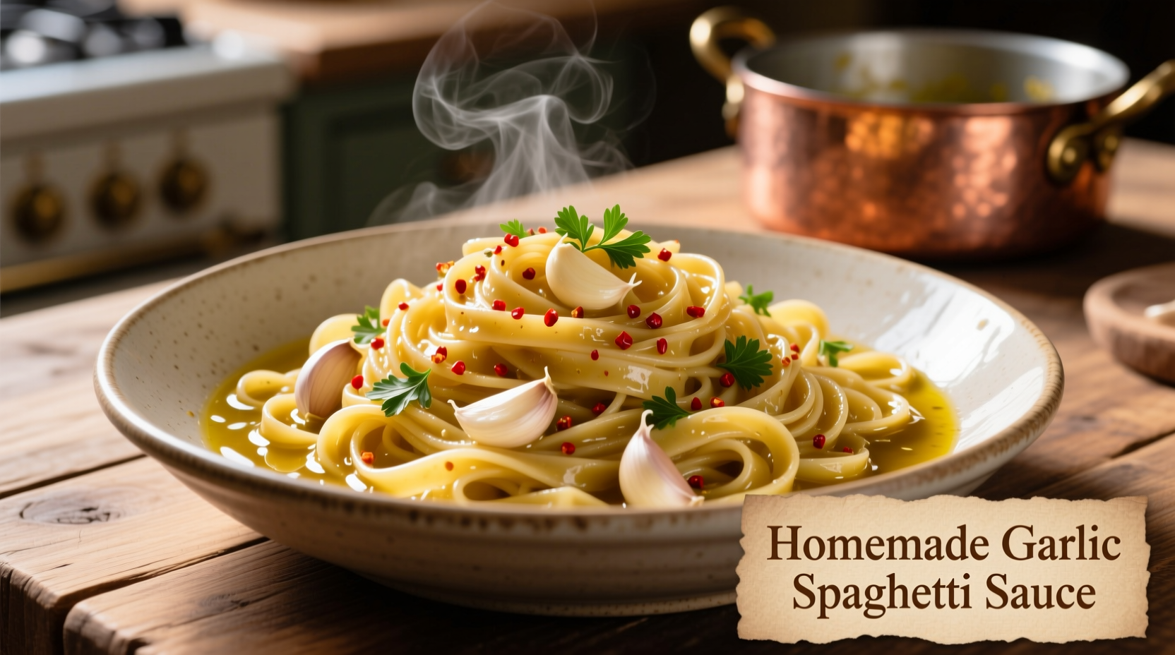 garlic spaghetti sauce