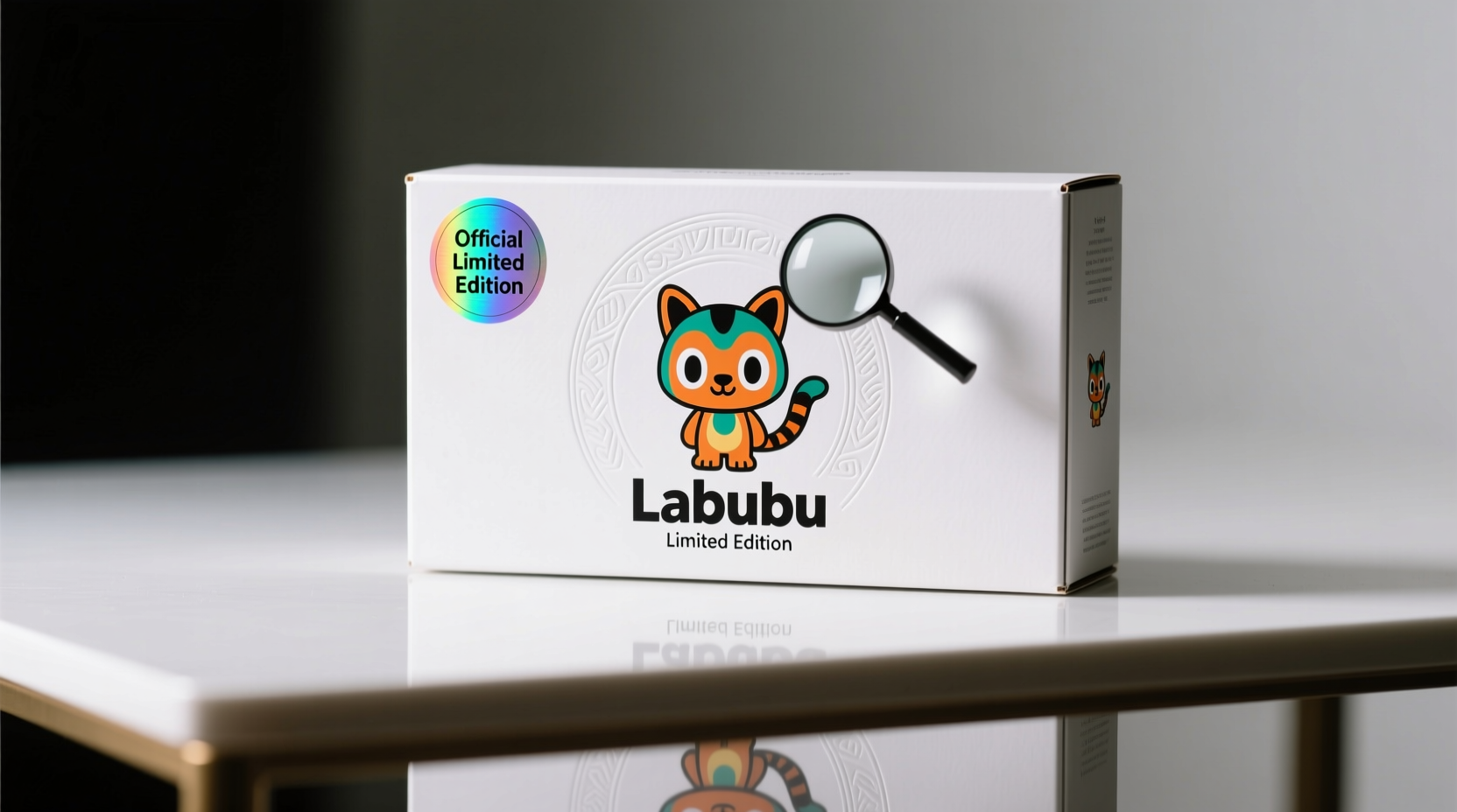 how to spot real labubu box