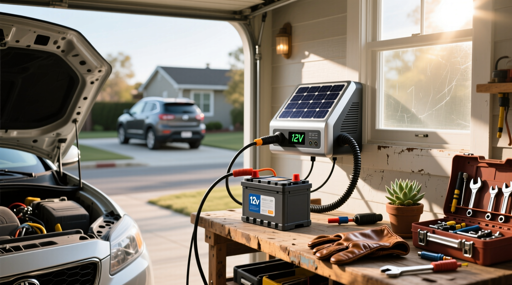 12v solar car battery charger guide what you actually need