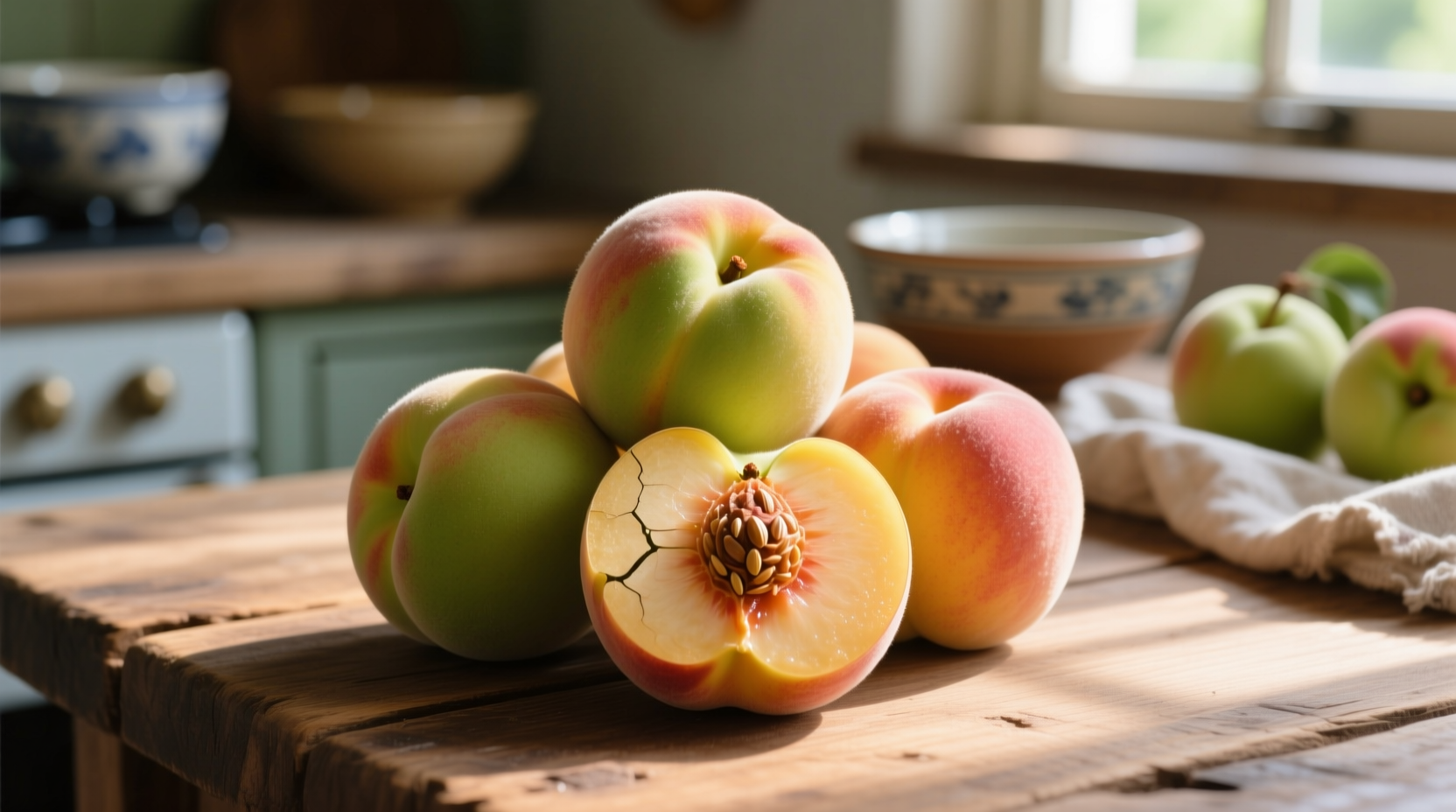 how to ripen peaches