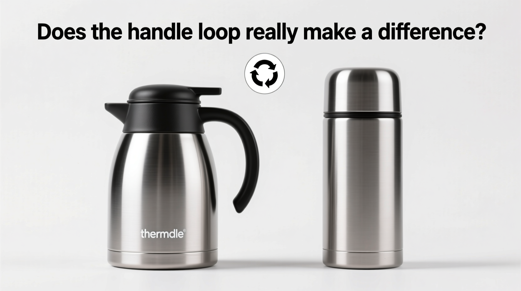 thermos with a handle vs without does that loop really make a difference