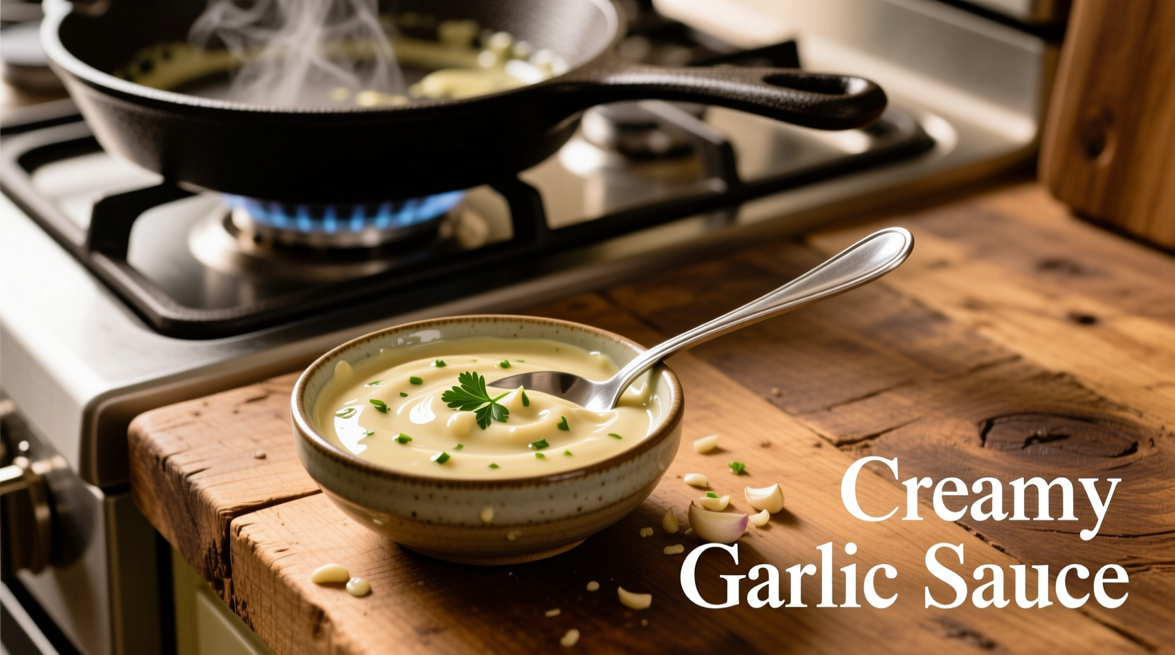 Creamy Garlic Sauce Recipe: Perfect in 15 Minutes