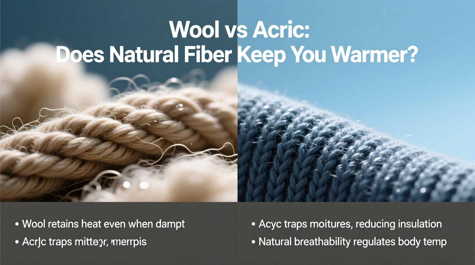 wool vs acrylic sweaters does natural fiber actually keep you warmer