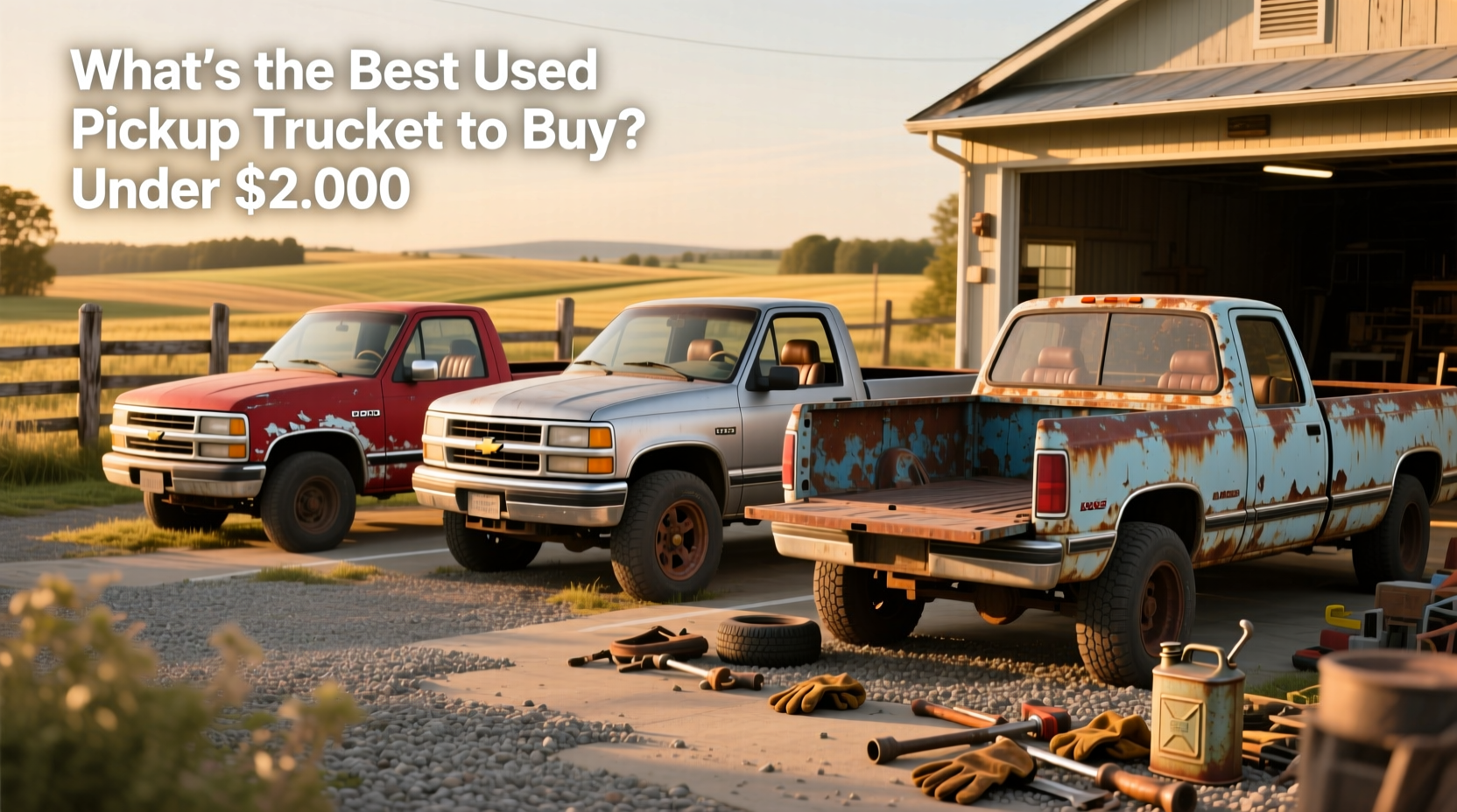 Used Pickup Trucks Under $2,000 Guide: How to Choose Wisely